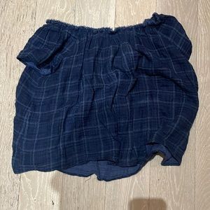 Off the shoulder short sleeve too!